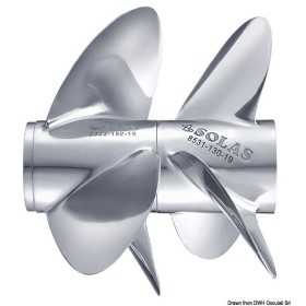 Elica SOLAS in Acciaio Inox per VOLVO PENTA DP 280/290 Tipo C3 Rif. OEM 3860878 OS5220403-28%