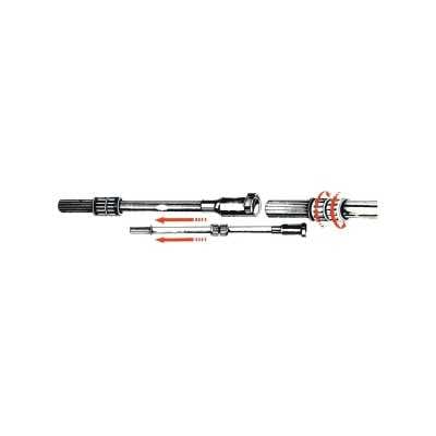 Barra di prolunga guida per motori fuoribordo Telescopica L. 55/95cm OS4515900-40%