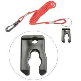 Security stop key with string - Honda and OMC N81754223366