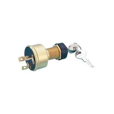 Watertight ignition key 3 positions brass N81750627420