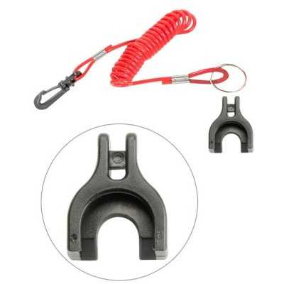 Chiavetta sicurezza con laccio OMC Johnson Evinrude Manuale N81754223356-0%