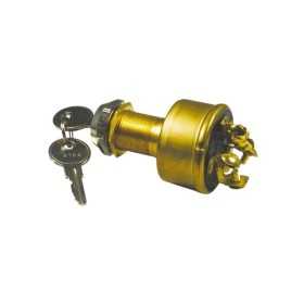 Brass ignition key 5 positions. Rear contacts 5 15A OS1491830