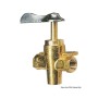 Three way brass fuel valve Thread 1/4" N80354702086