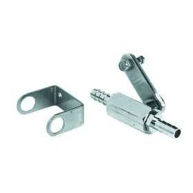 Chrome plated brass fuel ball valve OS1740500