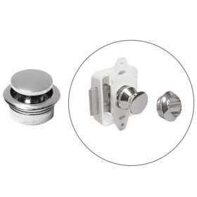 Knob in Chromed brass for thickness up to Ø16mm OS3818102