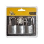 Set 3 SeaLock Arch padlocks 30mm Shackle H.24mm -3 keys LZ11906