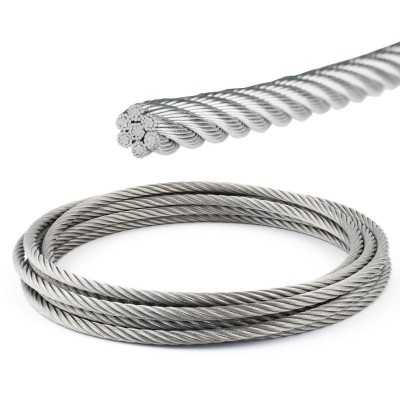 Stainless steel 133-strand wire rope Ø2.5mm Sold by the metre N61344010510