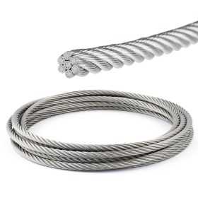 Cavo 133 fili in acciaio inox 6mm V/m N61344010514-5%