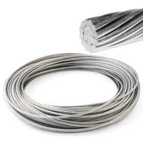 Cavo 19 fili in acciaio inox 12mm Bobina 100mt OS0317112-18%