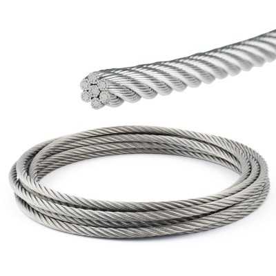 Stainless steel 49-strand wire rope 6mm OS0317860