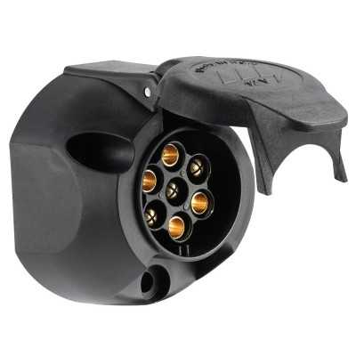7-pole socket for towing 12V N50523027227