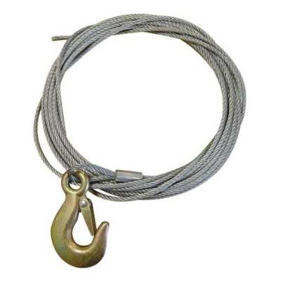Cavo per verricello in acciaio zincato flessibile Aircraft Ø5mm 7,5m N11202210209-40%