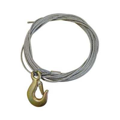 Cavo per verricello in acciaio zincato flessibile Aircraft Ø6mm 7,5m N11202210210-40%