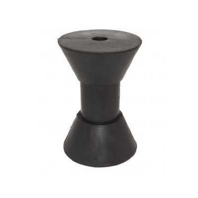 Rullo centrale di ricambio in PVC Gomma per carrelli L178mm Foro Ø22mm N91359610233-20%
