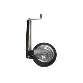 Ruotino anteriore Regolabile in altezza Tubo D.60mm Ruota 255x80mm OS0201652-18%
