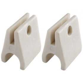 Coppia piastrine supporto stecche telone per tubi D.22mm OS4610710-40%