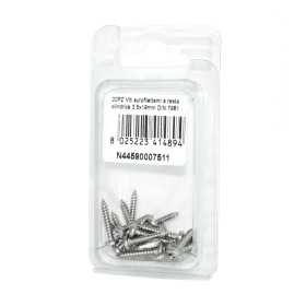Viti autofilettanti a testa cilindrica DIN7981 Inox A2 3,5x19mm 20pz N44590007511