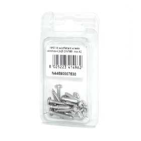 Viti autofilettanti a testa cilindrica DIN7981 Inox A2 4,2x25mm 15pz N44590007530