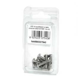 Viti autofilettanti a testa cilindrica DIN7981 Inox A2 4,8x25mm 10pz N44590007540