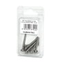 Viti autofilettanti a testa cilindrica DIN7981 Inox A2 4,8x38mm 8pz N44590007542