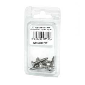 DIN7981 A2 Stainless Steel Cylindrical head self-tapping screws 5.5x25mm 6pcs N44590007551