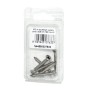 Viti autofilettanti a testa svasata piana DIN7982 Inox A2 5,5x38mm 6pz N44590007633