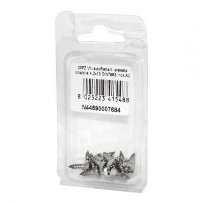 DIN 7983 Self-tapping Countersunk head cap screws 4.2x13mm 20pcs N44590007684