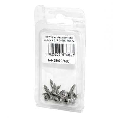 DIN 7983 Self-tapping Countersunk head cap screws 4.2x19mm 15pcs N44590007686