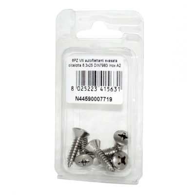DIN 7983 Self-tapping Countersunk head cap screws 6.3x25mm 6pcs N44590007719