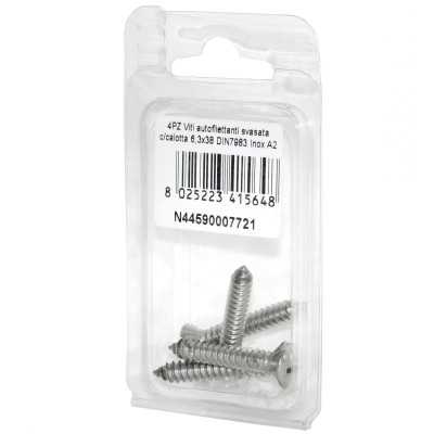 DIN 7983 Self-tapping Countersunk head cap screws 6.3x38mm 4pcs N44590007721