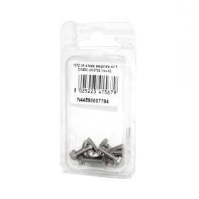 DIN993 St. Steel A2 Flat Hex Head Screws 4x16mm 15pcs N44590007784