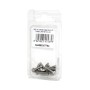 Viti a testa esagonale piana Inox A2 DIN933 UNI5739 4x16mm 15pz N44590007784