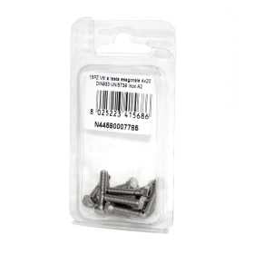 DIN993 St. Steel A2 Flat Hex Head Screws 4x20mm 15pcs N44590007785