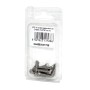 DIN993 St. Steel A2 Flat Hex Head Screws 4x20mm 15pcs N44590007785