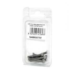 DIN993 St. Steel A2 Flat Hex Head Screws 4x30mm 10pcs N44590007787