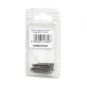 A2 DIN 84 UNI 6107 Stainless steel Cylindrical Head Screws 3x30mm 15pcs N44590007900