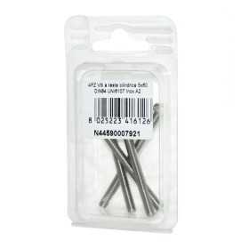 A2 DIN 84 UNI 6107 Stainless steel Cylindrical Head Screws 5x60mm 4pcs N44590007921