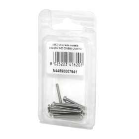 DIN 964 UNI 6110 A2 stainless steel screws flare ball-head 3x30mm 15Pcs N44590007941