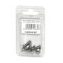 DIN 964 UNI 6110 A2 stainless steel screws flare ball-head 6x20mm 8Pcs N44590007967