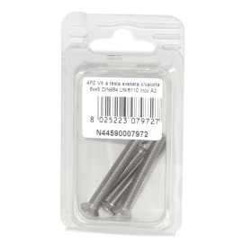 DIN 964 UNI 6110 A2 Stainless Steel Screws flare ball-head 6x45mm 4Pcs N44590007972