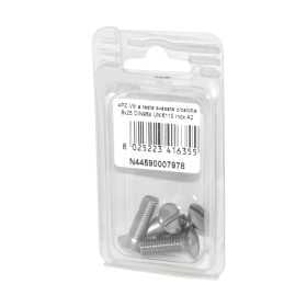 DIN 964 UNI 6110 A2 Stainless Steel Screws flare ball-head 8x25mm 4Pcs N44590007978