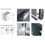 Vitrifrigo C90i Refrigerator Freezer 90Lt Internal Unit 12/24Vdc 45W VT16004677