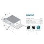 Vitrifrigo BRK35P Refrigerator Drawer 35lt 12/24V Push-Turn locking System VT16004800