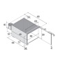 Vitrifrigo C47 Frigorifero da incasso 48L 12/24V Airlock Nero VT16004802-35%