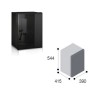 Vitrifrigo C39i Frigo-Freezer a compressore 39lt 220/240Vac Ufficio VT16005154-30%