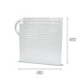 Vitrifrigo Evaporatore a piastra PT9 R1030035-GR 480x450mm + Giunti VT16005771-25%