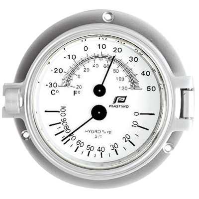 Plastimo Thermo-Hygrometer Temperature and Humidity Indicator 120mm FNIP35885