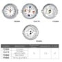 Plastimo Thermo-Hygrometer Temperature and Humidity Indicator 120mm FNIP35885