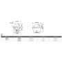 Bussola Olympic 115 Nera Installazione ad incasso su piano orizzontale FNIP60913-10%