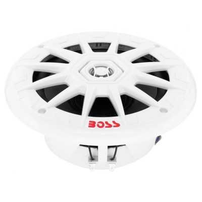 Boss Marine MRGB65 Speaker Pair White with LED lights MT5640126